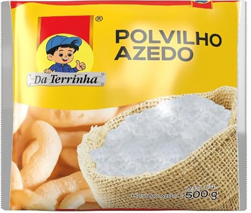 Da Terrinha Polvilho Azedo | Saure Maniokstärke 500g von DA TERRINHA