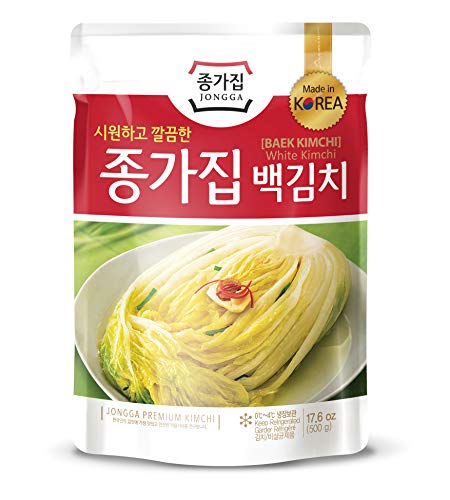 Chongga Baek Kimchi (weißer Kimchi), 500 g von DAESANG