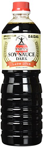 Daisho Sojasauce, dunkel Fancy (Koikuchi) PET - Flasche, natürlich gebraut, 2er Pack (2 x 1 l) von DAISHO