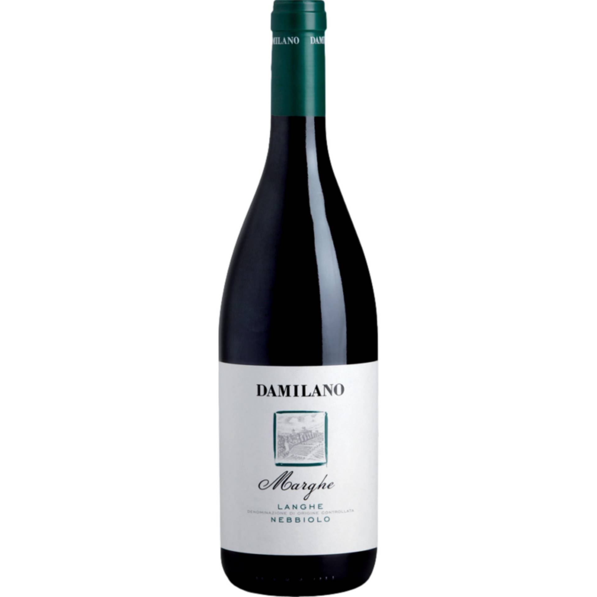 Damilano Nebbiolo Marghe, Langhe DOC, Piemont, 2019, Rotwein von DAMILANO AZIENDA AGRICOLA S.r.l – Via Roma 31-12060 Barolo (CN), Italy