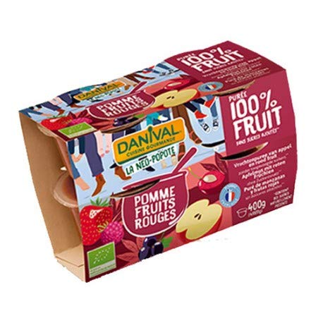 DANIVAL - PUREE FRUITS ROUGES 4X100G von DANIVAL