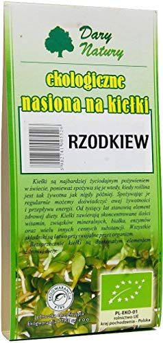 RETTICHSAMEN FÜR SPROSSEN BIO 30 g - DARY NATURY von DARY NATURY