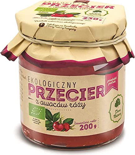 Rosenfrüchte Püree Bio 200 g – Dary Nature von Dary Natury