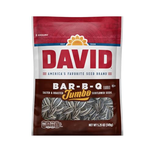 David Seeds David Sunflower Seeds Bar-B-Q, 12er Pack (12 x 149 g) von David Seeds