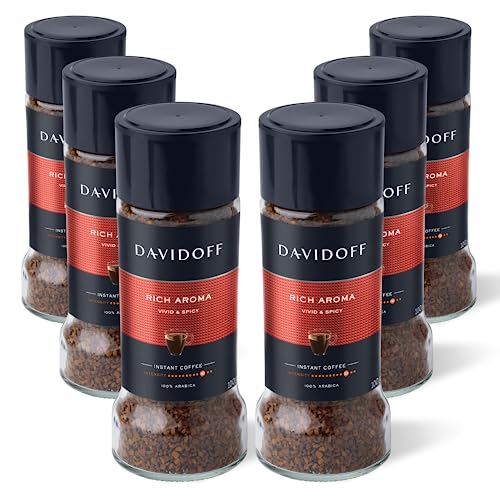 Davidoff - Rich Aroma Löslicher Kaffee - 6x 100g von DAVIDOFF