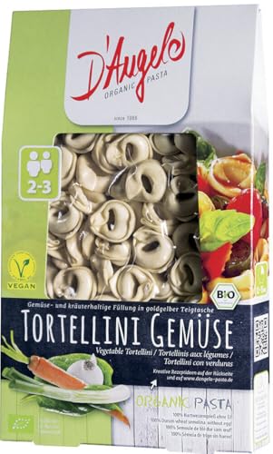 DAngelo Bio Tortellini Gemüse, Teigware, gefüllt (2 x 250 gr) von DAngelo