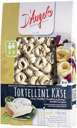 DAngelo Bio Tortellini Käse, Teigware, gefüllt (2 x 250 gr) von DAngelo