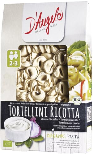 DAngelo Bio Tortellini Ricotta, Teigware, gefüllt (2 x 250 gr) von DAngelo