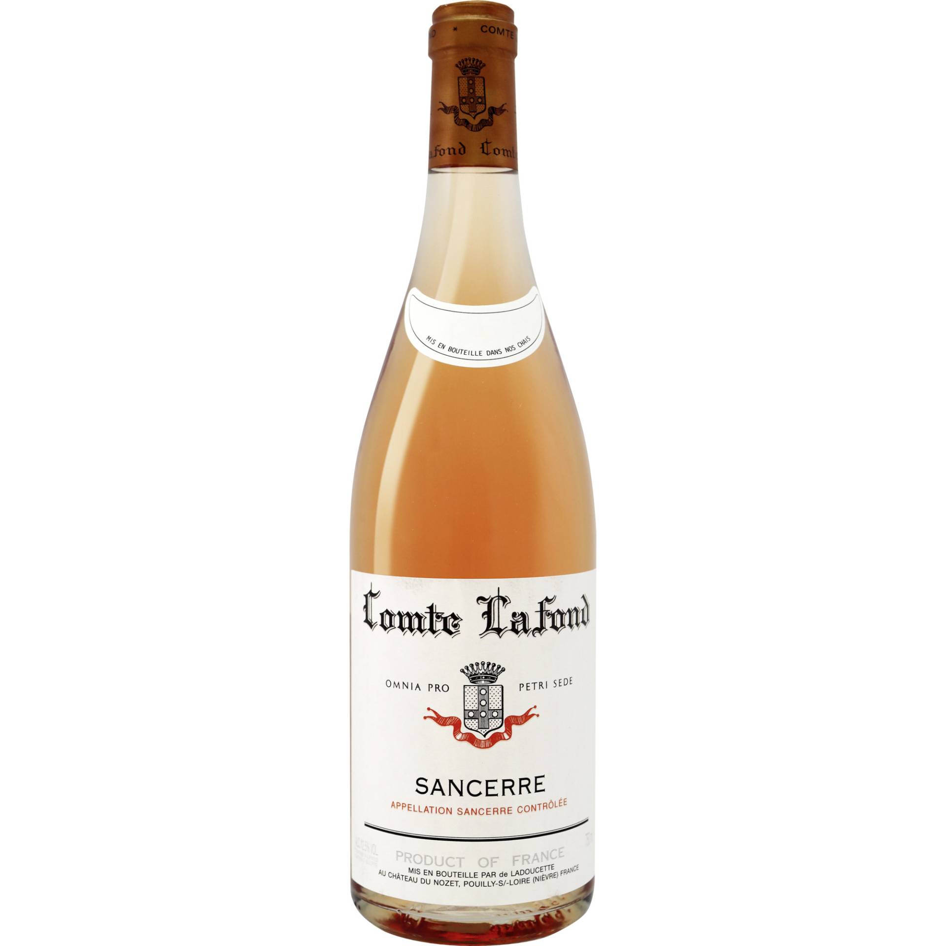 De Ladoucette Comte Lafond Sancerre Rosé, Sancerre AOP, Loire, 2022, Roséwein von DE LADOUCETTE; 58150 POUILLY SUR LOIRE