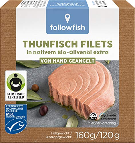 followfish Thunfischfilets in Olivenöl 160 g von DEFART