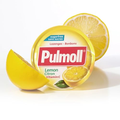 5 x 45g Pulmoll Lemon + Vitamin C (Sugar Free) with Gift from Dekond von DEKOND