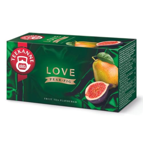 TEEKANNE Fruit Tea "Love Pear-Fig" with Pear and Figs Limited Edition (6 x 40g) Dekond Gift von DEKOND