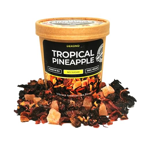 TROPICAL PINEAPPLE Fruit Tea - Lose Früchte-Tee DEKOND® (100g) von DEKOND