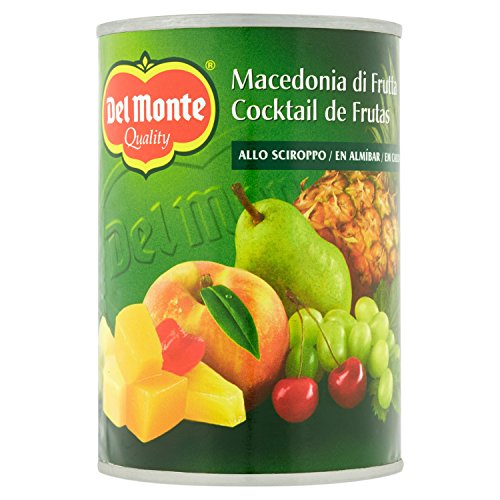 Del 453079 Monte Fruit Cocktail in Sirupdose, 420 g, Aluminium, Weiß von Del Monte