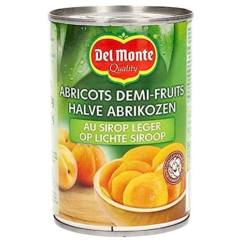 Del Monte Aprikosen Halbe Frucht gezuckert, Abtropfgewicht 240 g von DEL MONTE