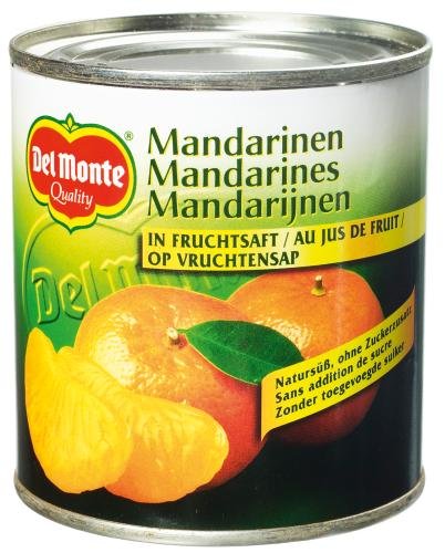 Del Monte Mandarin-Orangen leicht gezuckert, 12er Pack (12 x 314 ml Dose) von DEL MONTE