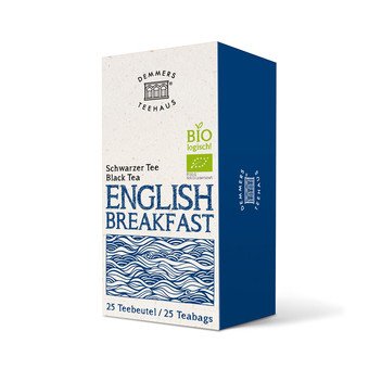 DEMMERS TEEHAUS BIO Quick-T English Breakfast, 25 Teebeutel von DEMMERS TEEHAUS