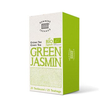 DEMMERS TEEHAUS BIO Quick-T Green Jasmin, 25 Teebeutel von DEMMERS TEEHAUS