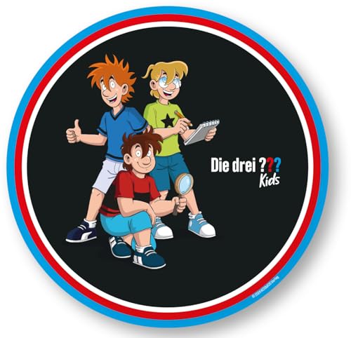 Essbarer Tortenaufleger "DREI FRAGEZEICHEN" Kids 20cm // Tortenaufleger Drei ??? Kids von DH-Konzept