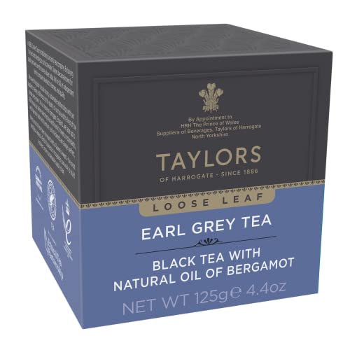 Taylor's of Harrogate Earl Grey Leaf Tea 125 g, 1er Pack (1 x 125 g) von Taylors