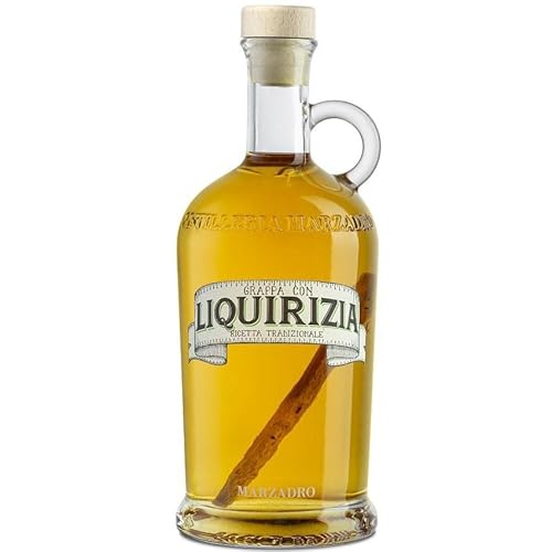 DISTILLERIA MARZADRO GRAPPA MIT LAKRITZ TRADITIONELLES REZEPT 50 CL von Distilleria Marzadro