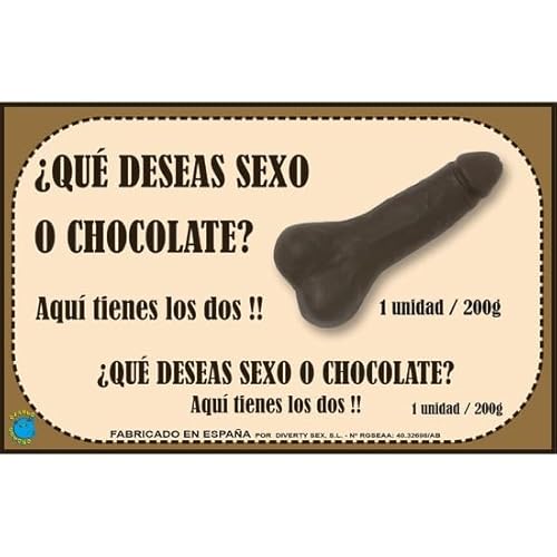 CAJA CHOCOLATE PITO 200 GR. XXL von DIVERTY SEX