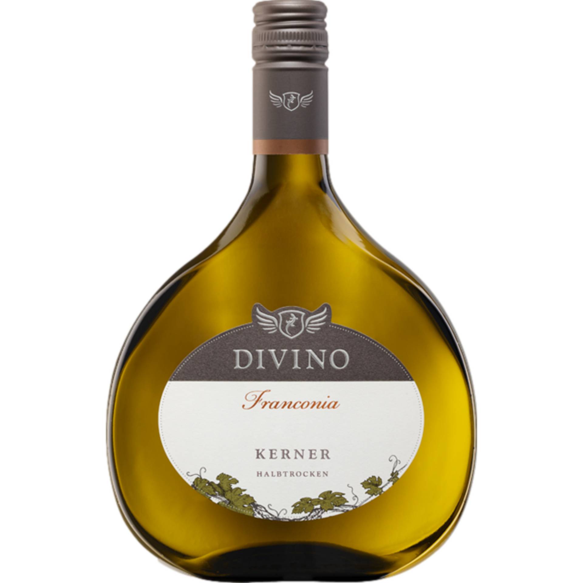 Divino Franconia Kerner Kabinett, Halbtrocken, Franken, Franken, 2022, Weißwein von DIVINO eG - Langgasse 33, 97334 Nordheim am Main - DE