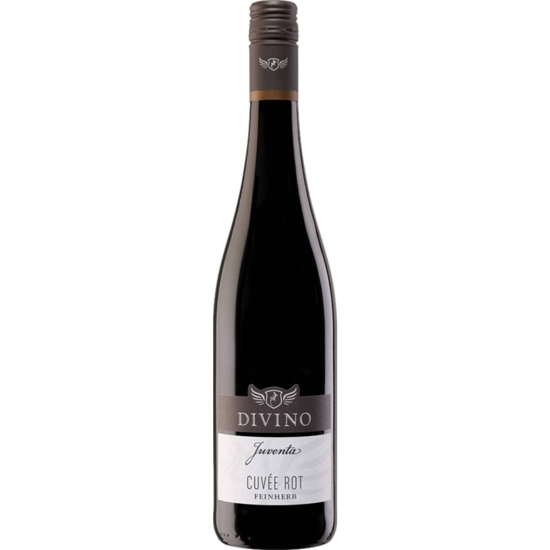 Divino Juventa Cuvée Rot, Halbtrocken, Franken, Franken, 2023, Rotwein von DIVINO eG - Langgasse 33, 97334 Nordheim am Main - DE