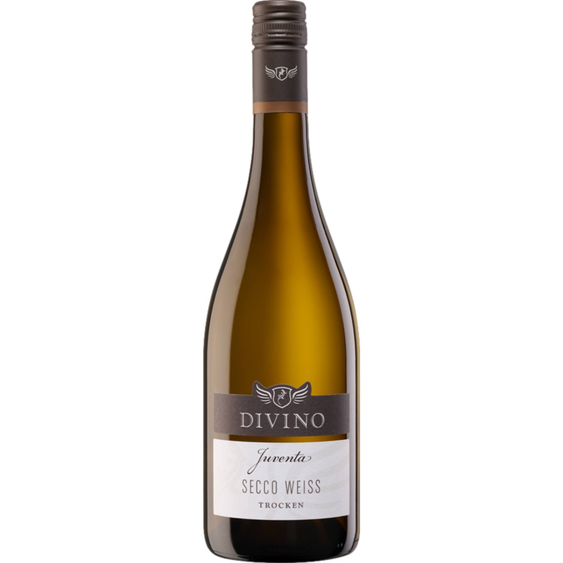 Divino Juventa Secco Weiss, Trocken, Franken, Deutscher Tafelwein, Perlwein / Secco von DIVINO eG - Langgasse 33, 97334 Nordheim am Main - DE