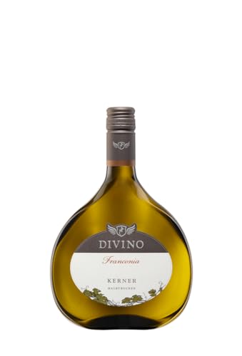 DIVINO FRANCONIA Weißwein Kerner feinherb Kabinett 2022 (0,75 l) im Bocksbeutel - Frankens Feine Weine von DIVINO