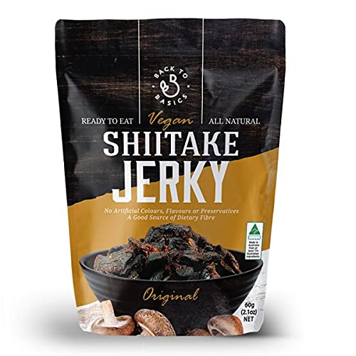 DJ & A Back to Basics Vegan Shiitake Jerky 16 x 60g von DJ & A