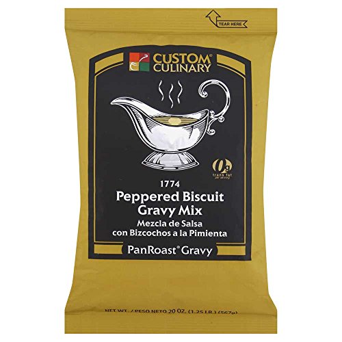 Custom Culinary PanRoast Peppered Biscuit Gravy Mix, 20 Ounce - 6 per case. von DOGNNAK