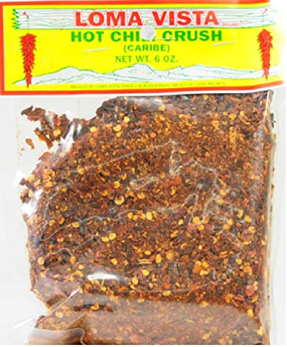 Loma Vista New Mexico Hot Red Chili Crush (Caribe), 6 Ounces von DOGNNAK