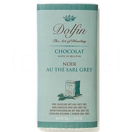 Zartbitterschokolade mit Earl Grey Tee 70g. Dolfin. 15 Stk. von Dolfin