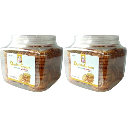 DOLLY'S - Durian Creme Kekse, (1 X 450 GR) (Packung mit 2) von DOLLY'S