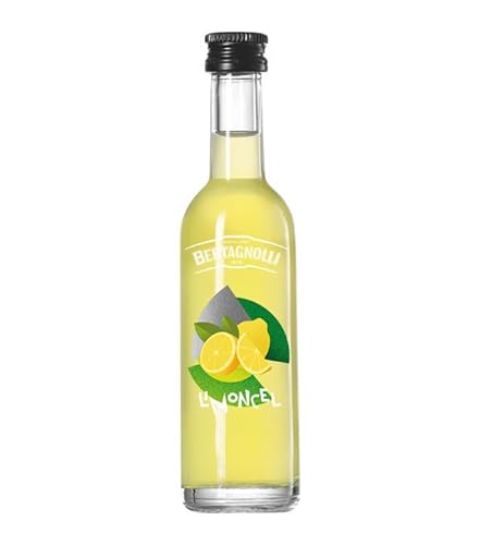 Bertagnolli Limoncel Likör / 28% Vol. / 0,05 Liter-Flasche von DOLOMITI ALPENFEINKOST