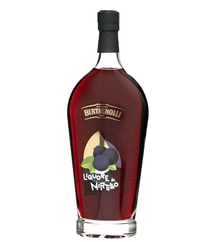 Bertagnolli Liquore al Mirtillo / 24% Vol. / 0,7 Liter-Flasche von DOLOMITI ALPENFEINKOST