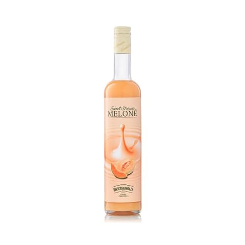 Sweet Dreams Melone Likör aus Bella Italia │ von Bertagnolli │ zart und cremig │Flasche 0,50 Liter - 17% Vol.- feiner Honig Melonen Likör von DOLOMITI ALPENFEINKOST