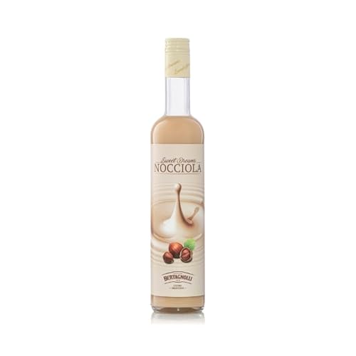 Sweet Dreams Nocciola Likör │ von Bertagnolli │ zart und cremig │Flasche 0,50 Liter - 17% Vol.- feiner Haselnuss Likör von DOLOMITI ALPENFEINKOST