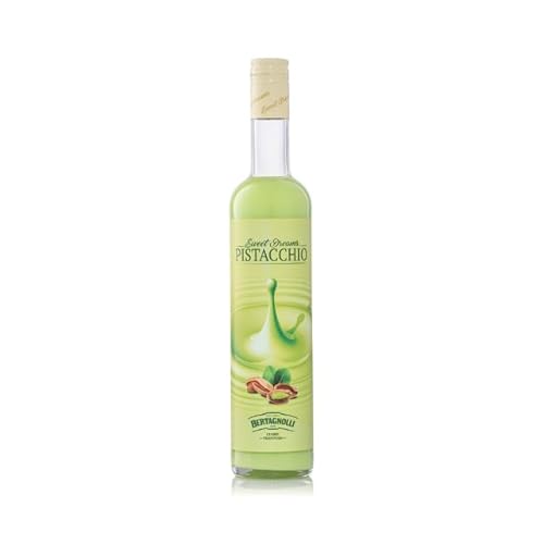 Bertagnolli Pistazien-Likör │Sweet Dreams Pistacchio │zart und cremig │Flasche 0,5 Liter │17% Vol.- feiner Likör aus Italien │ La Dolce Vita geniessen von DOLOMITI ALPENFEINKOST