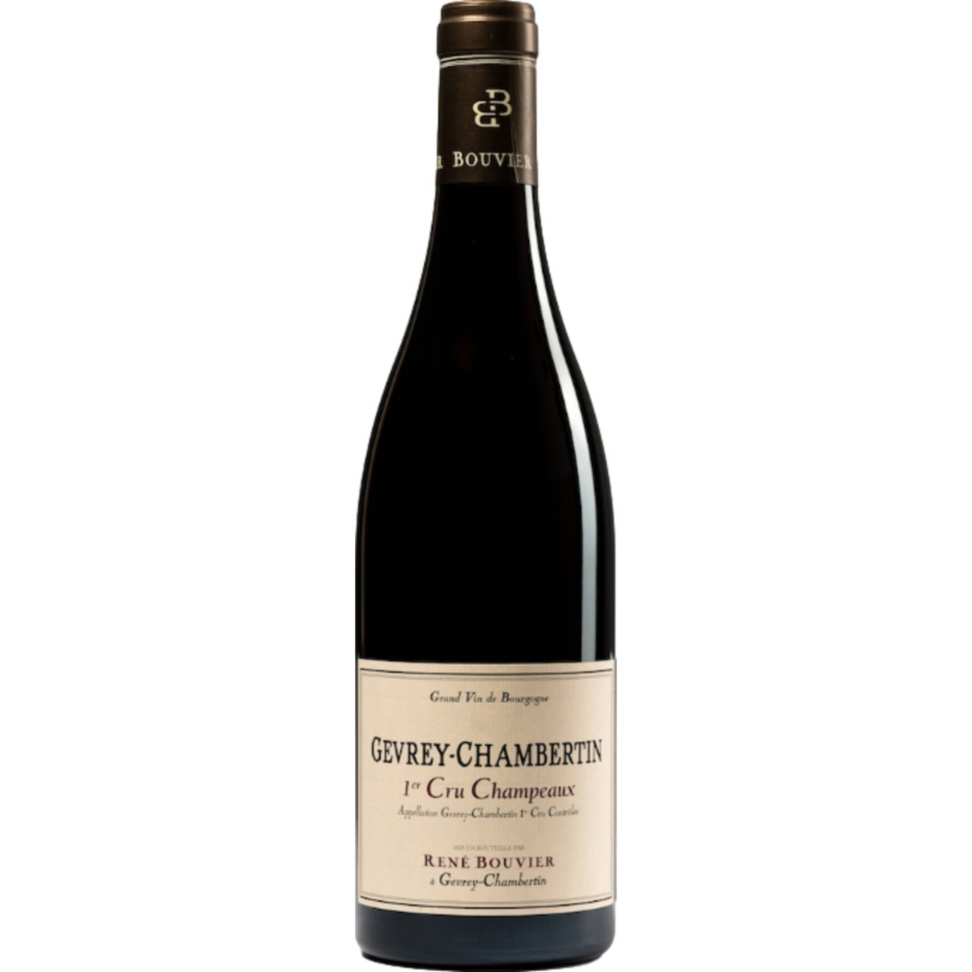 Domaine René Bouvier Les Champeaux, Gevrey-Chambertin 1er Cru AOP, Burgund, 2018, Rotwein von DOMAINE RENÉ BOUVIER, Chemin de Saule - Brochon, 21220 Gevrey Chambertin