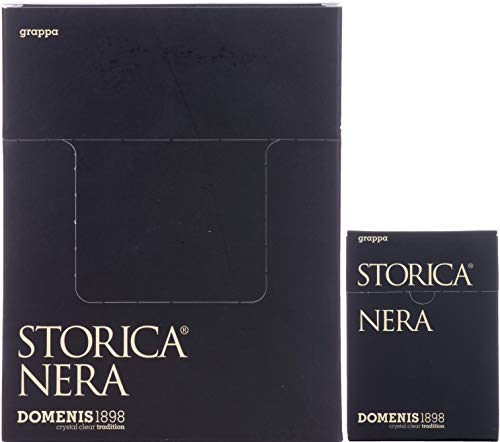 Domenis 1898 STORICA NERA Grappa 50% Vol. 10x10x0,005l in Geschenkbox von Domenis 1898