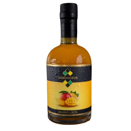 Dominiceur Mango Likör, 18% Vol., Fruchtig, Exotisch, Karibisch (350ml) von DOMINICOEUR