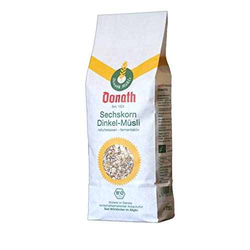 Donath Mühle Sechskorn-Dinkel-Müsli, 750g von DONATH-MÜHLE