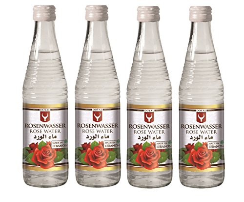 [ 4x 300ml ] DOYAL Rosenwasser / Rosen Wasser / Rose Water von DOYAL