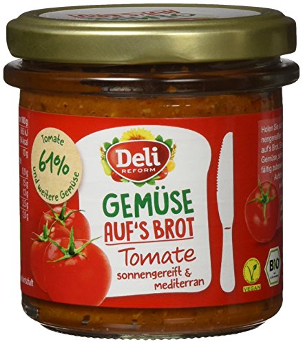 Deli Reform Gemüse auf´s Brot Tomate, 6er Pack (6 x 150 g) von DR GEMÜSE AUF´S BROT