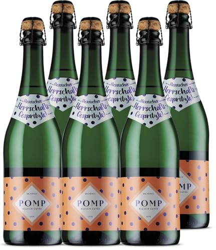 Pomp Klassik Cuvée Riesling-Apfelwein, Trocken, Fruchtig, 6 x 0,75l von DR. HÖHL’S