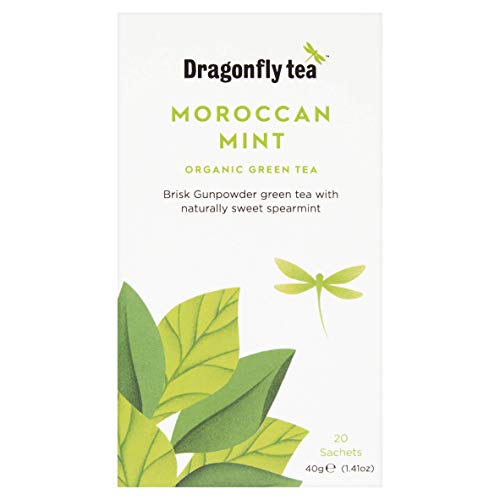 Dragonfly Bio marokkanischer Minzgrün Teebeutel 40 g von DRAGONFLY