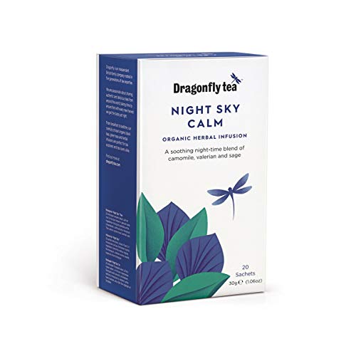 Dragonfly Tea Organic Night Sky Calm Herbal Infusion 20 bags von DRAGONFLY