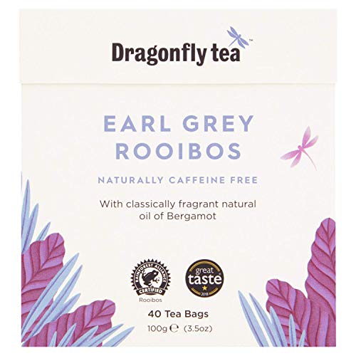 Libelle Libelle Rooibos Earl grau 40 Teebeutel von DRAGONFLY